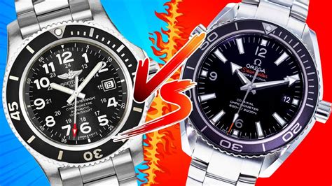 breitling superocean vs omega seamaster|breitling superocean 42 bracelet.